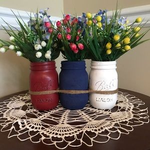 Farmhouse Floral decor.